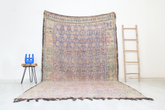 Iderfen Vintage Moroccan Rug  6'6" x11'8"